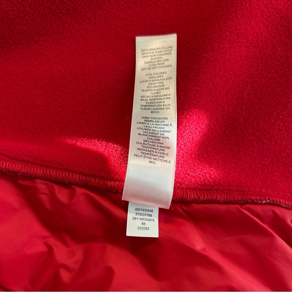 Chico's Weekends Laine Quilt Vest in Rojo Red Size O (S/4) - Picture 8 of 9